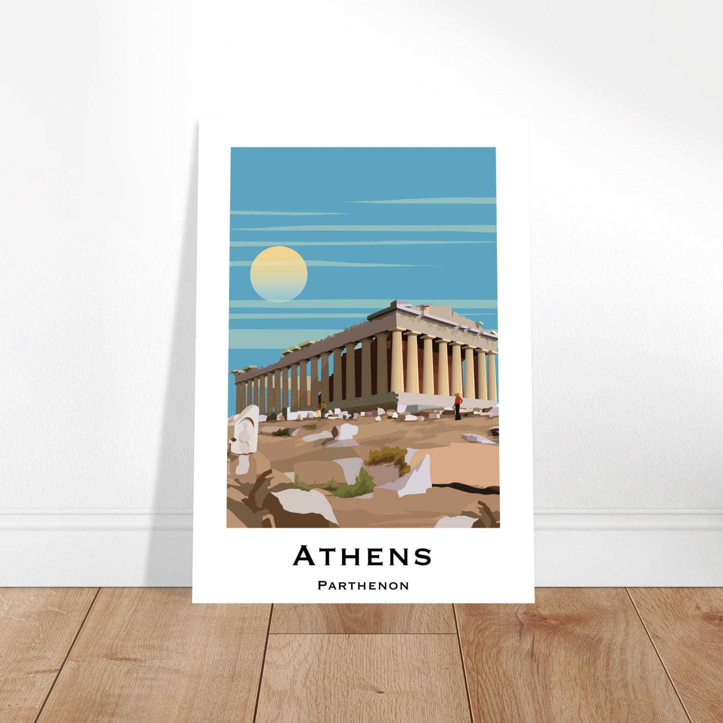 Athens, Greece - Parthenon City Poster