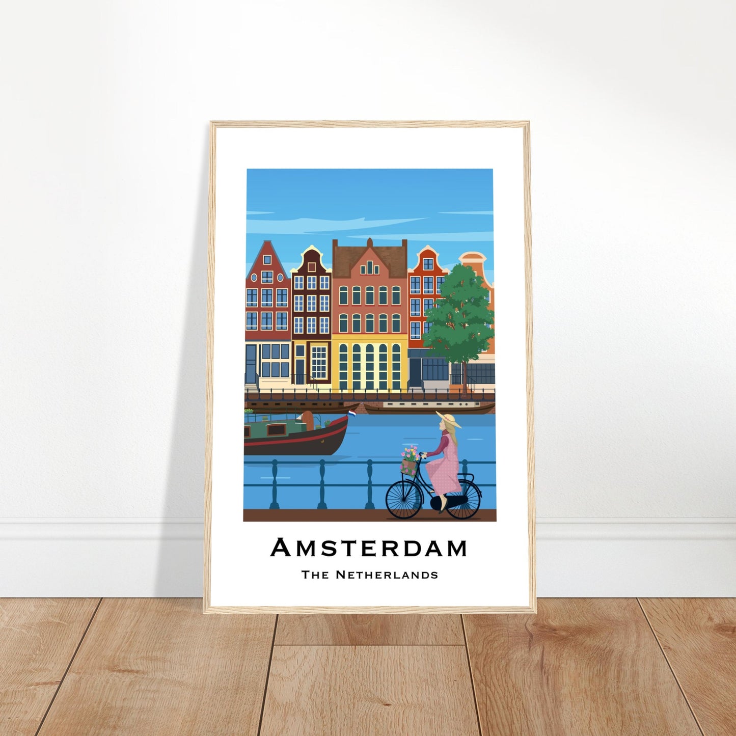 Amsterdam - Canals City Poster