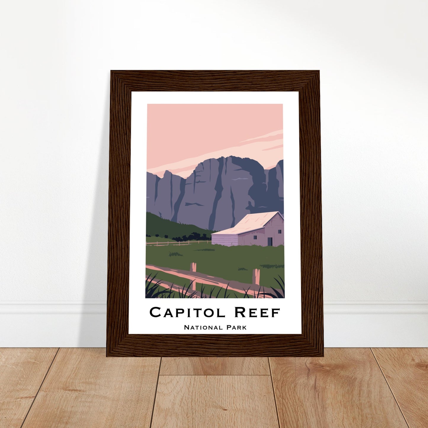 Capitol Reef National Park, Utah - National Park Poster