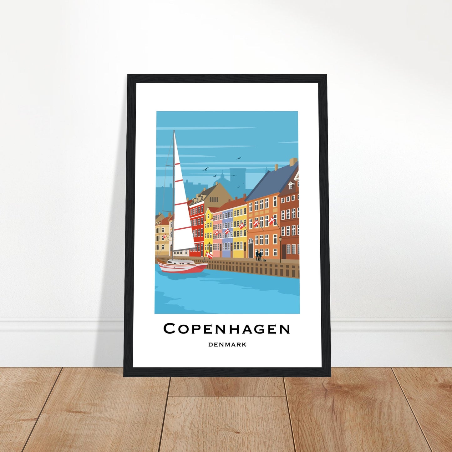 Copenhagen, Denmark - Nyhavn Poster