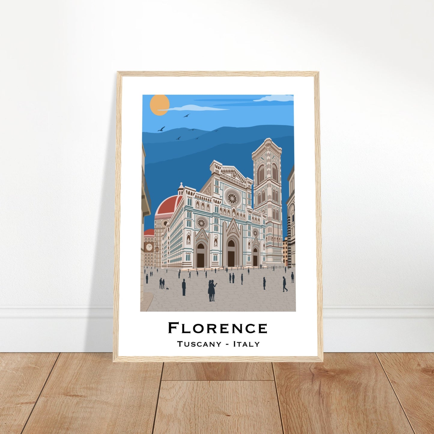 Florence, Italy - Duomo City Poster