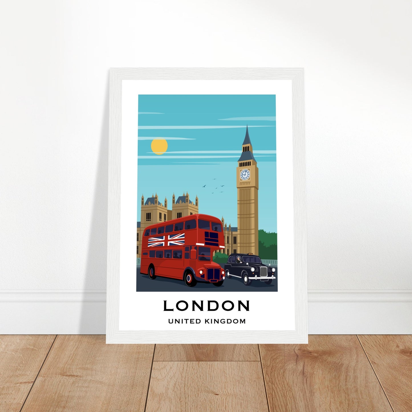 London, United Kingdom - Big Ben City Poster