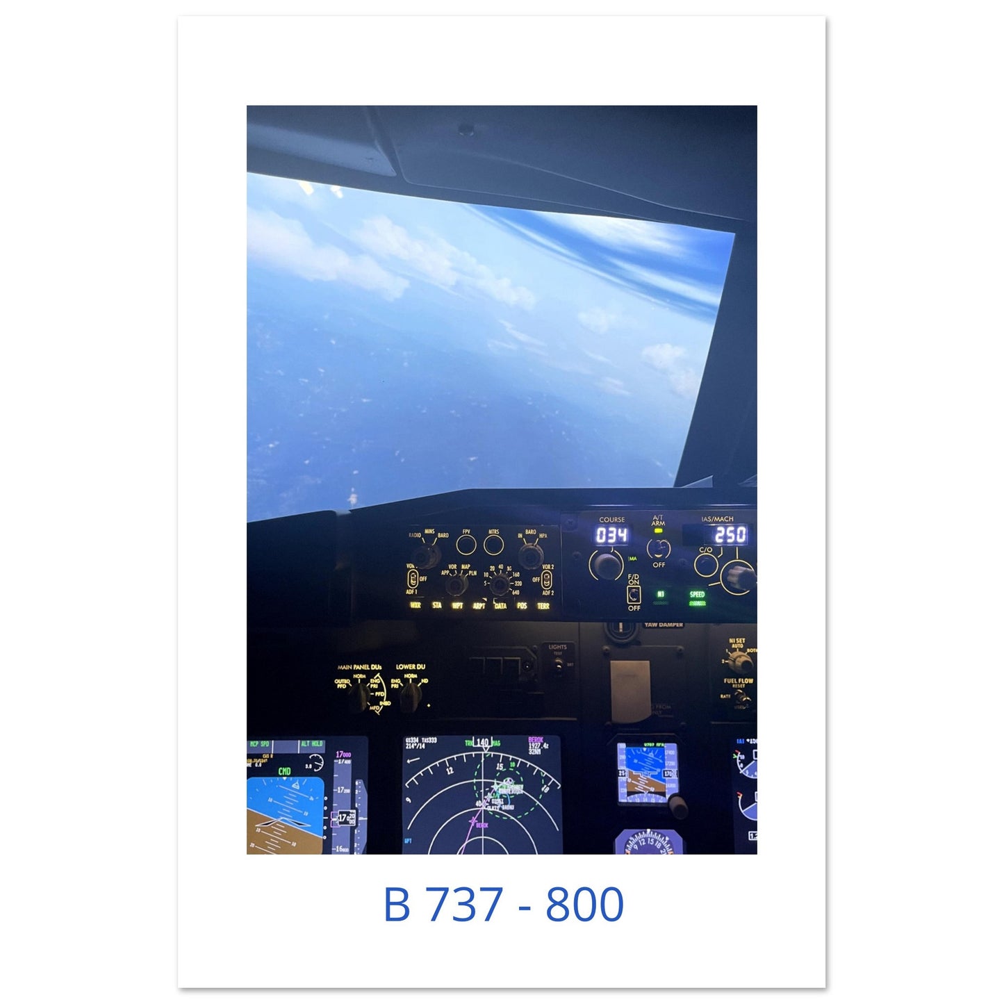 Boeing 737 Cockpit - Descent - Aviation Collection