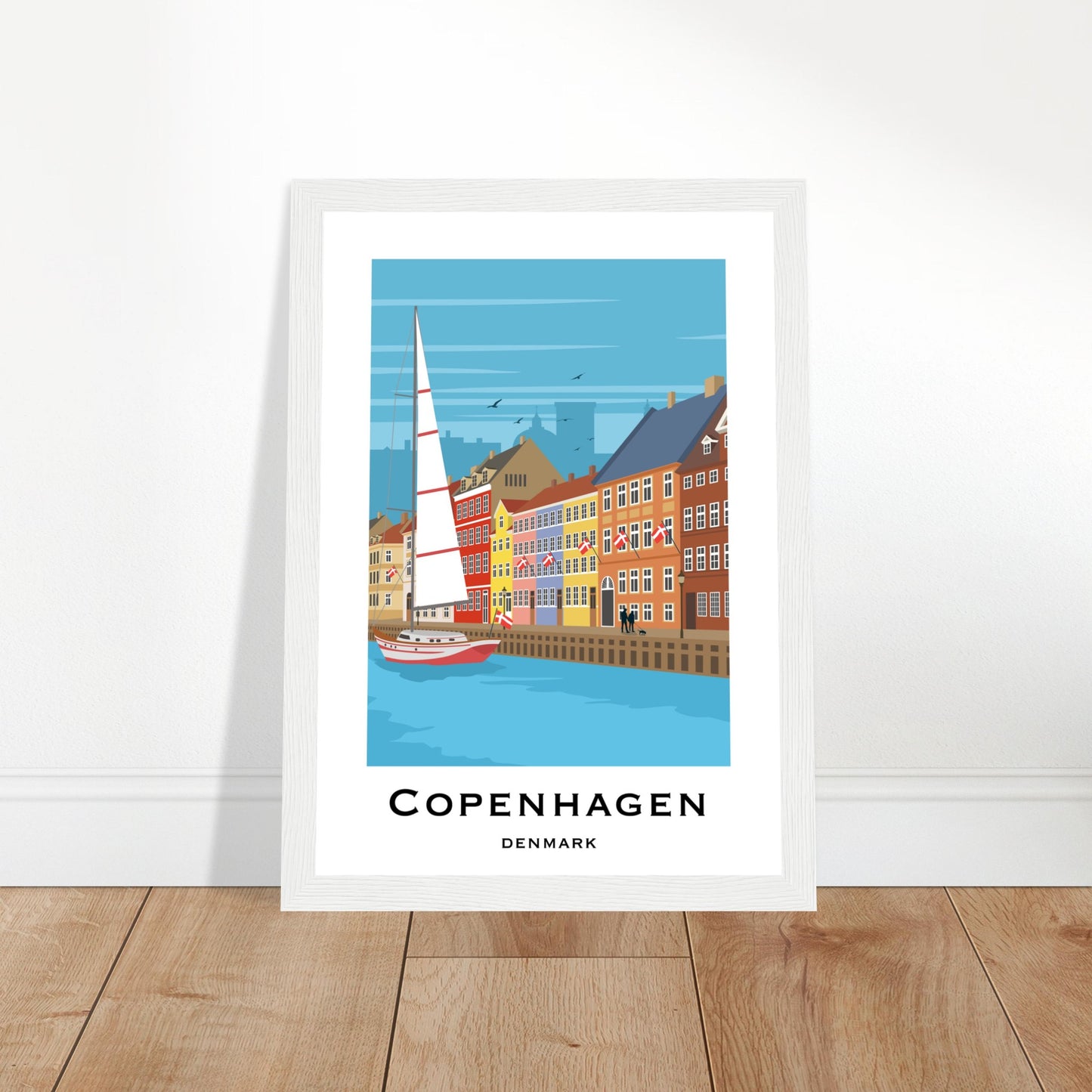 Copenhagen, Denmark - Nyhavn Poster