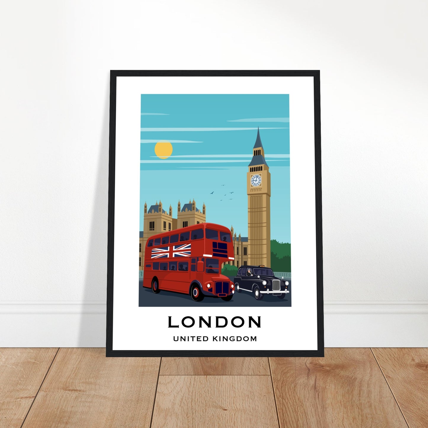 London, United Kingdom - Big Ben City Poster