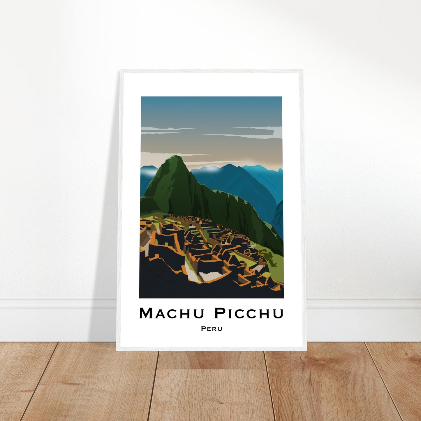 Machu Pichu, Peru - Machu Pichu City Poster