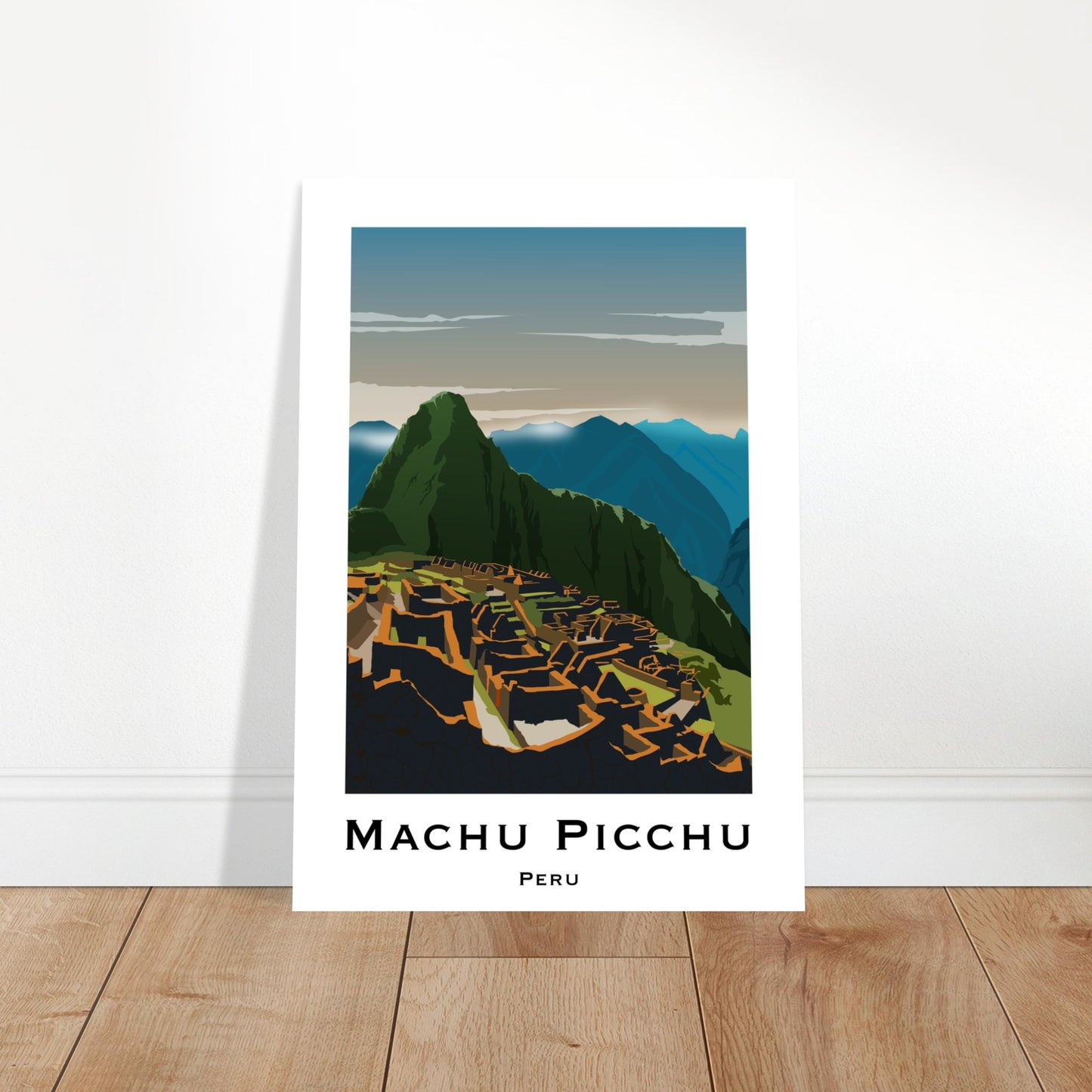 Machu Pichu, Peru - Machu Pichu City Poster