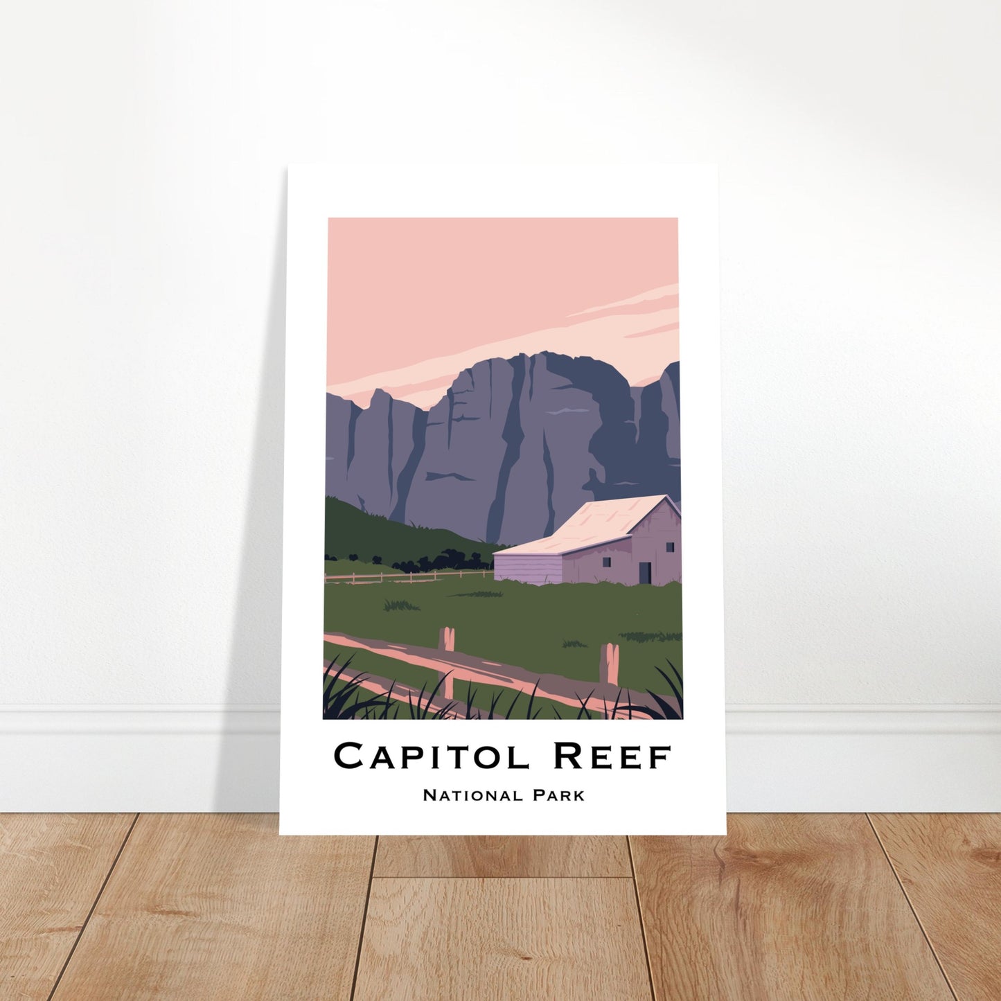 Capitol Reef National Park, Utah - National Park Poster