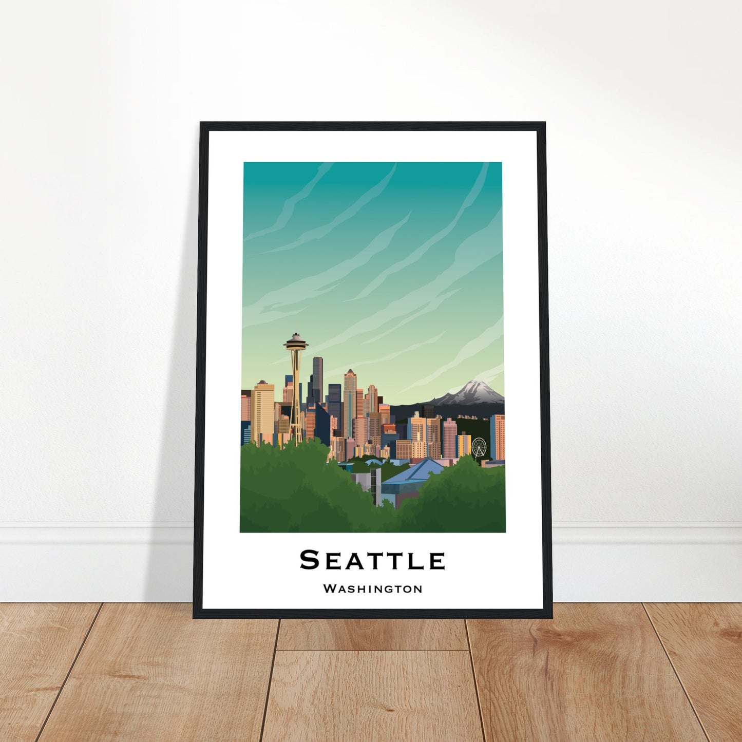 Seattle, United States - Space Needle Skyline Poster