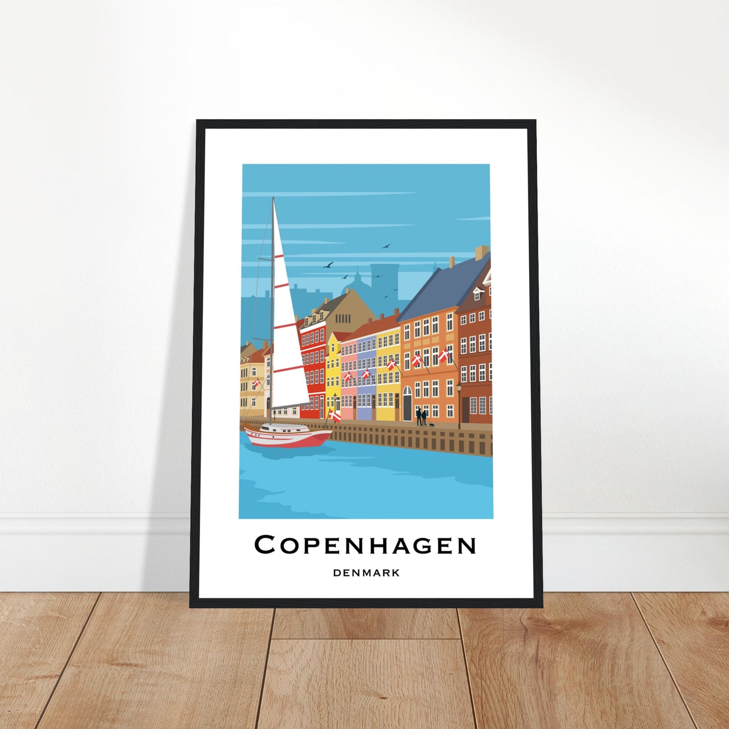 Copenhagen, Denmark - Nyhavn Poster