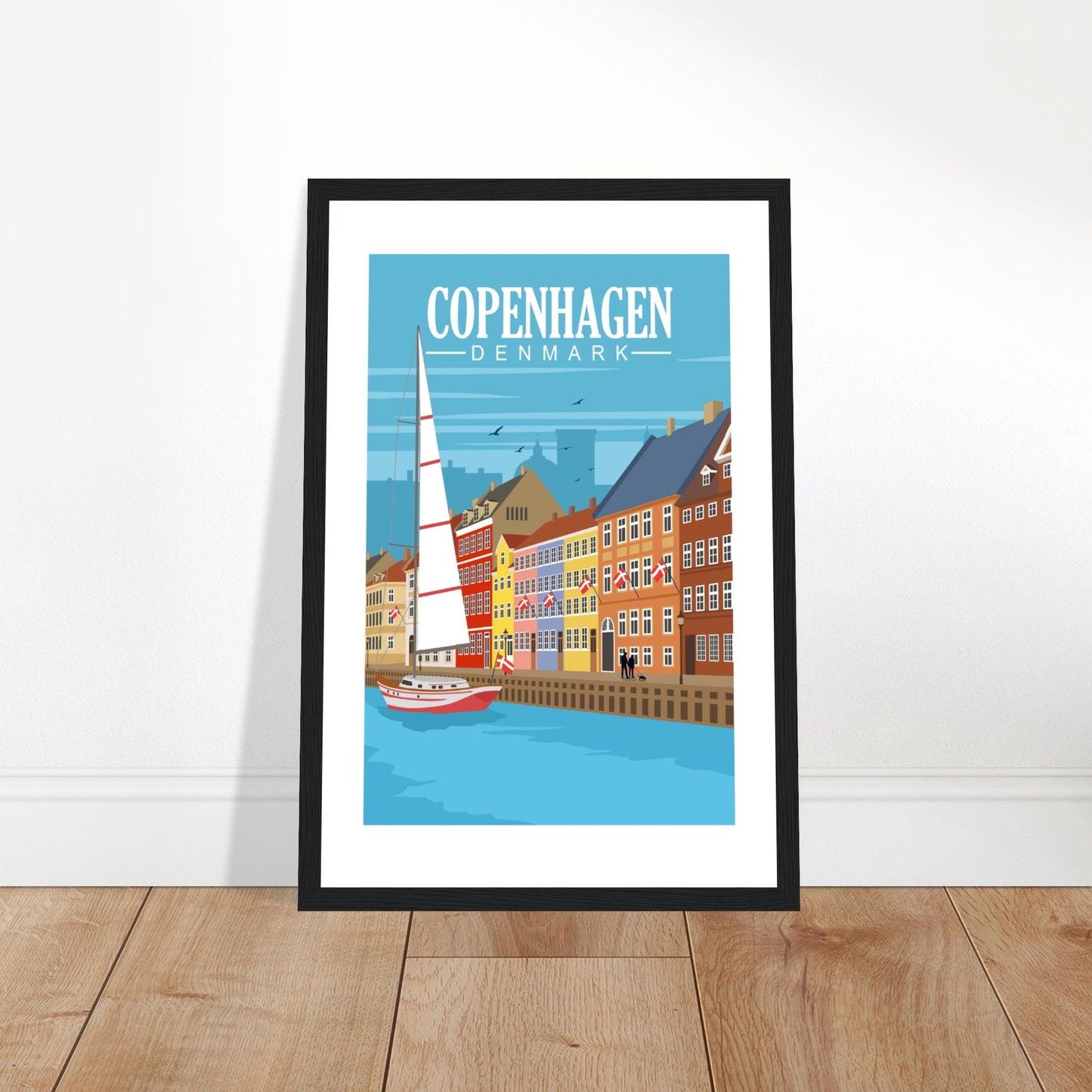 Copenhagen, Denmark - Nyhavn Poster