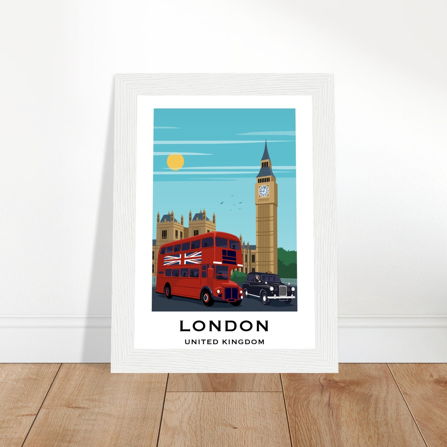 London, United Kingdom - Big Ben City Poster