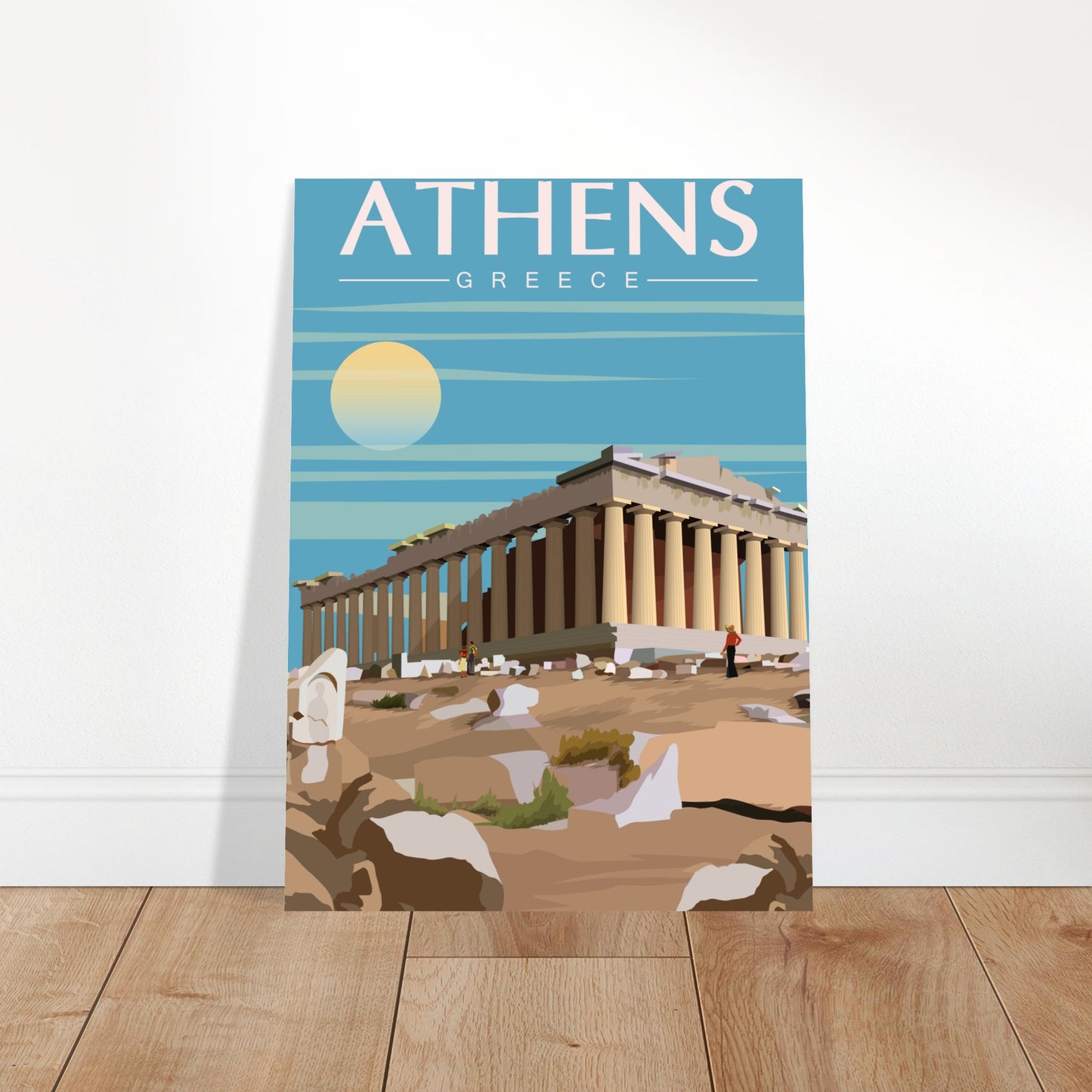 Athens, Greece - Parthenon City Poster