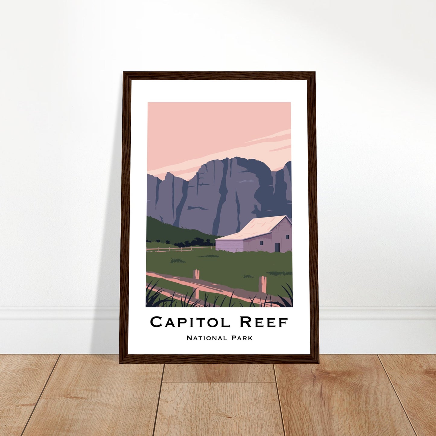 Capitol Reef National Park, Utah - National Park Poster