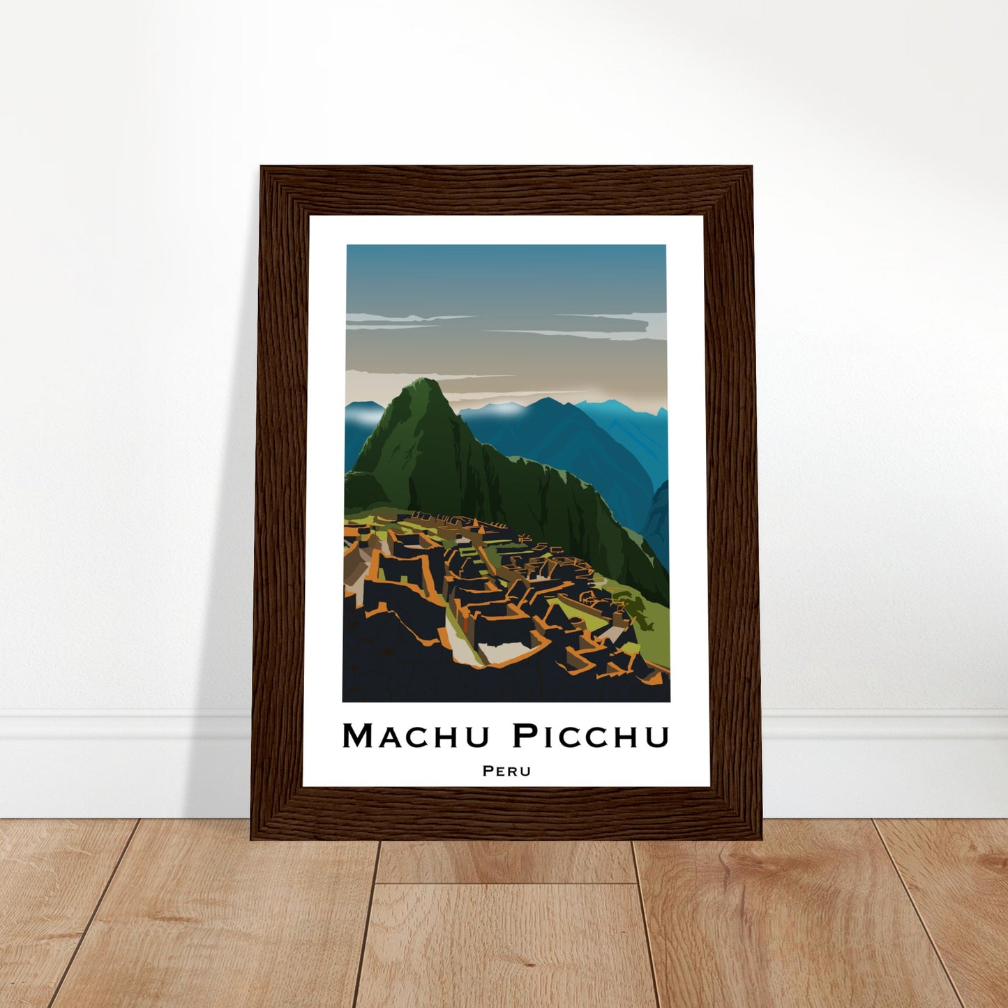 Machu Pichu, Peru - Machu Pichu City Poster