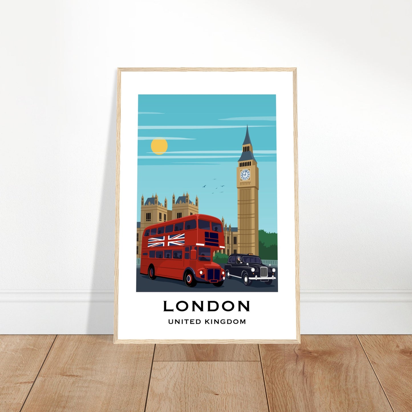 London, United Kingdom - Big Ben City Poster