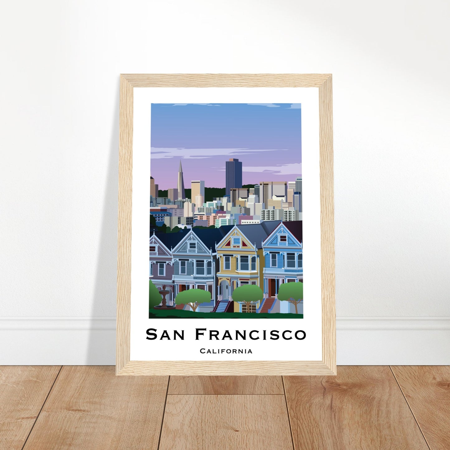 San Francisco, United States - Skyline City Poster