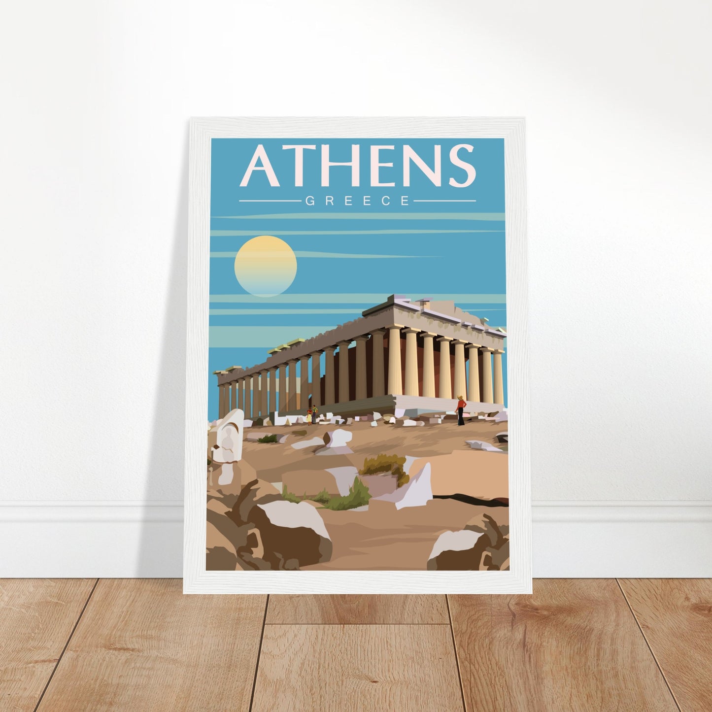 Athens, Greece - Parthenon City Poster