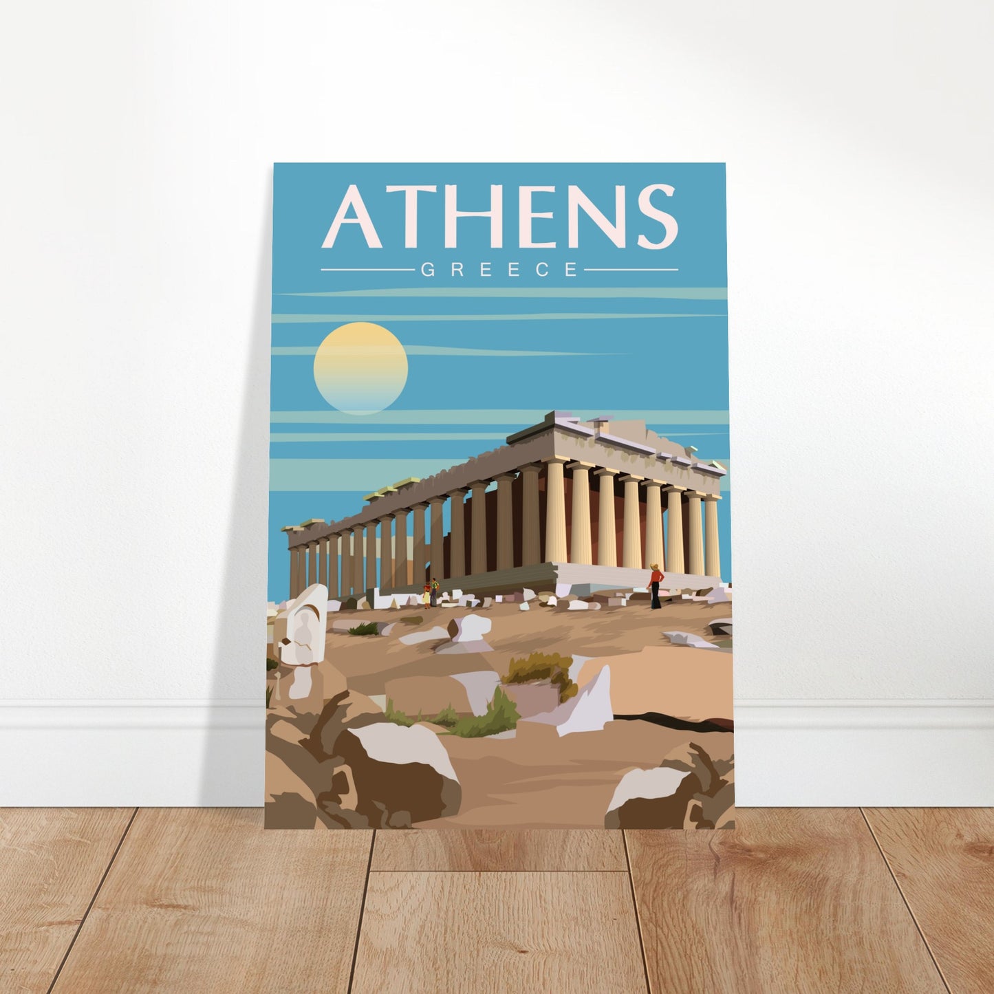 Athens, Greece - Parthenon City Poster