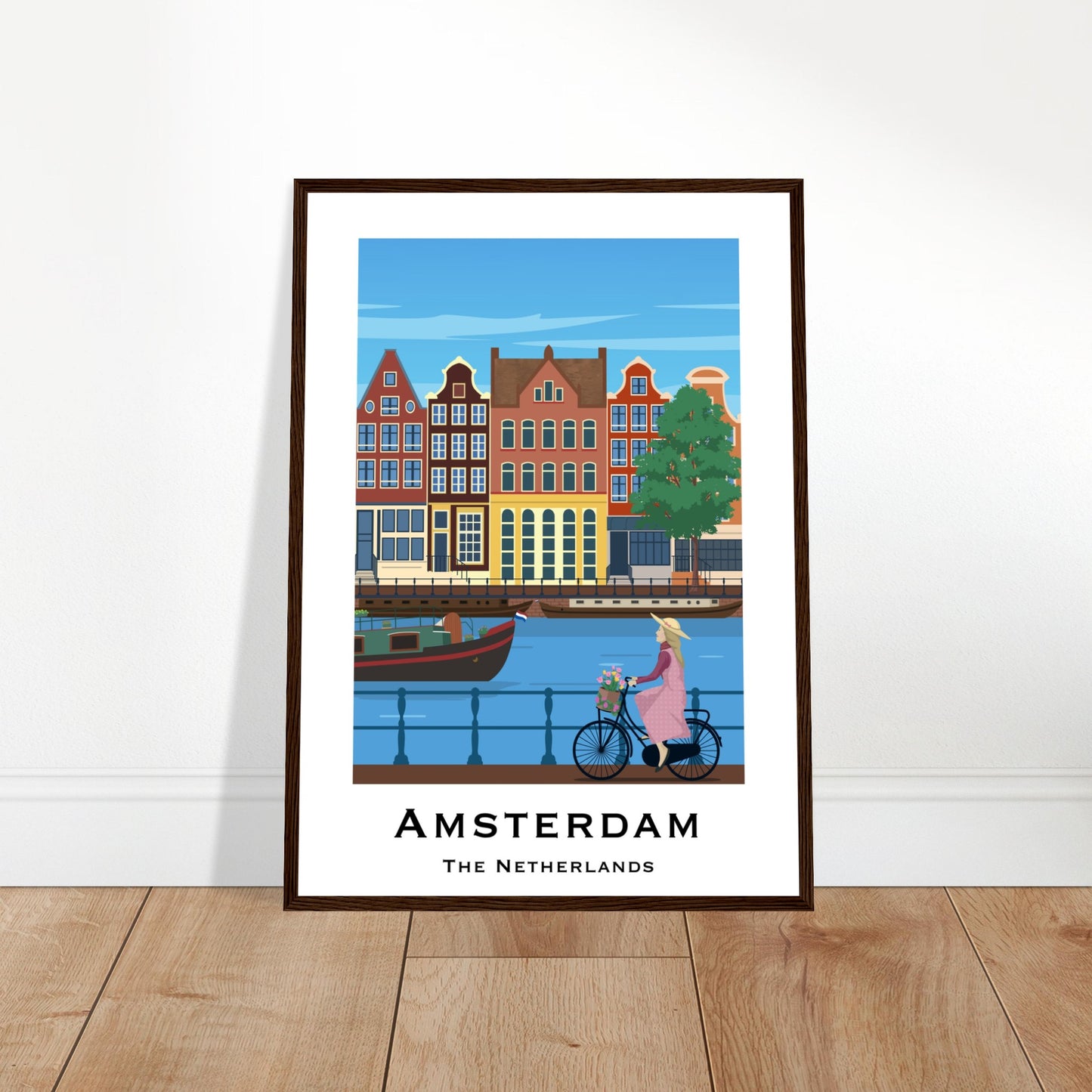 Amsterdam - Canals City Poster