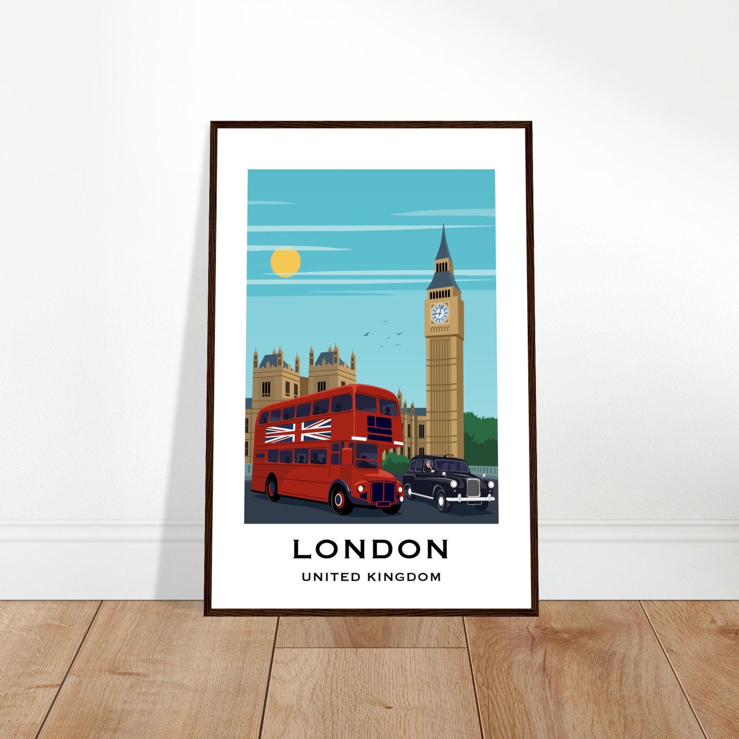 London, United Kingdom - Big Ben City Poster