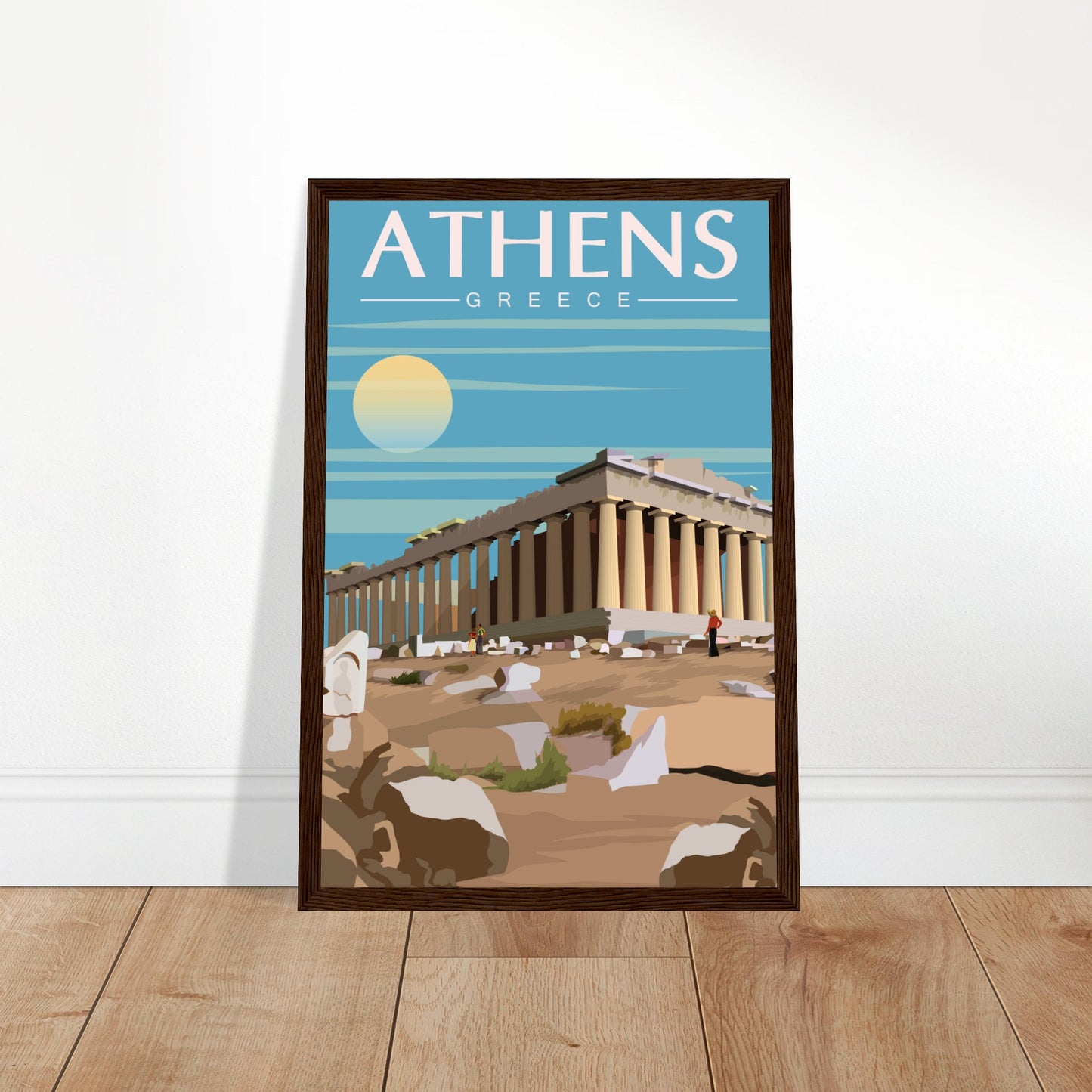 Athens, Greece - Parthenon City Poster