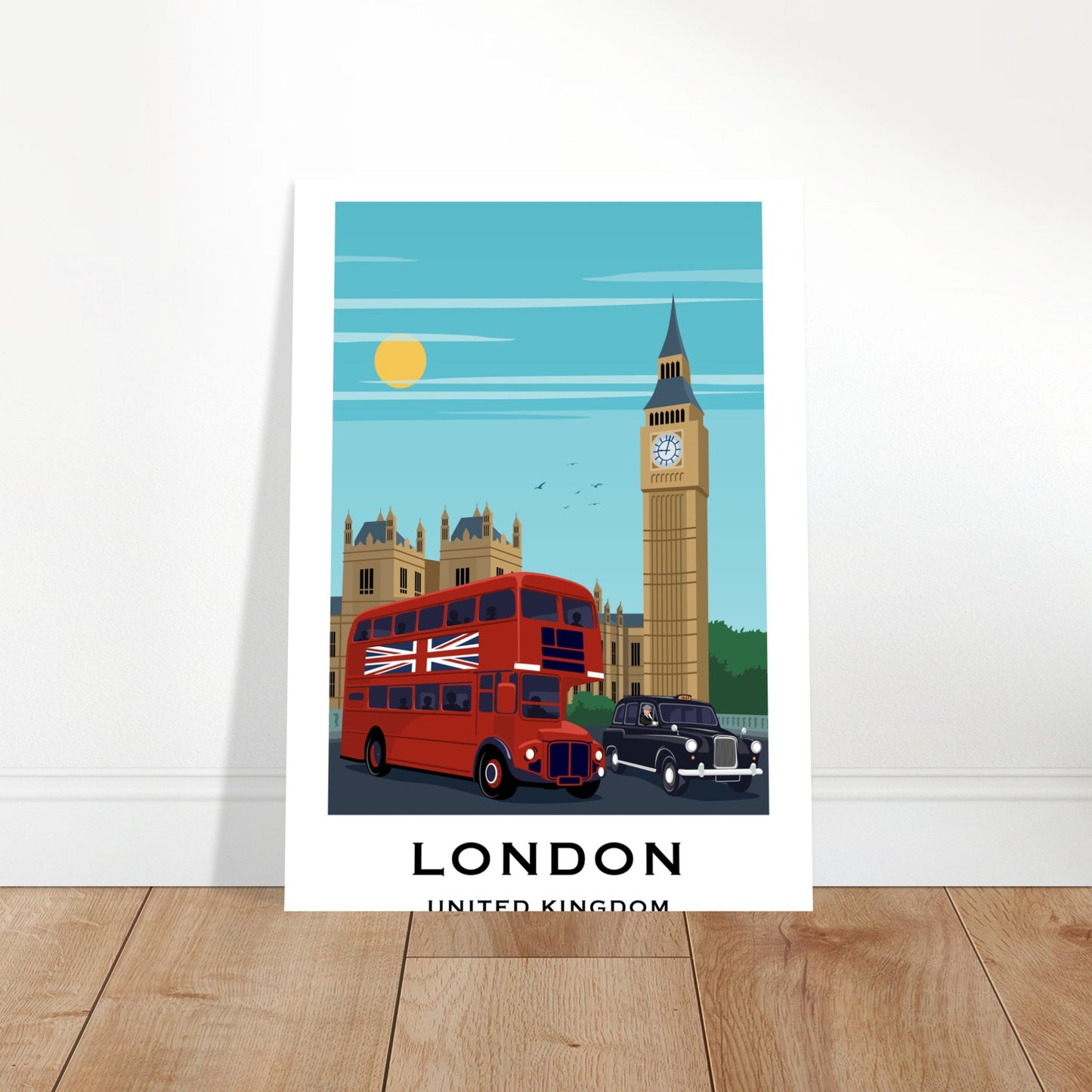 London, United Kingdom - Big Ben City Poster