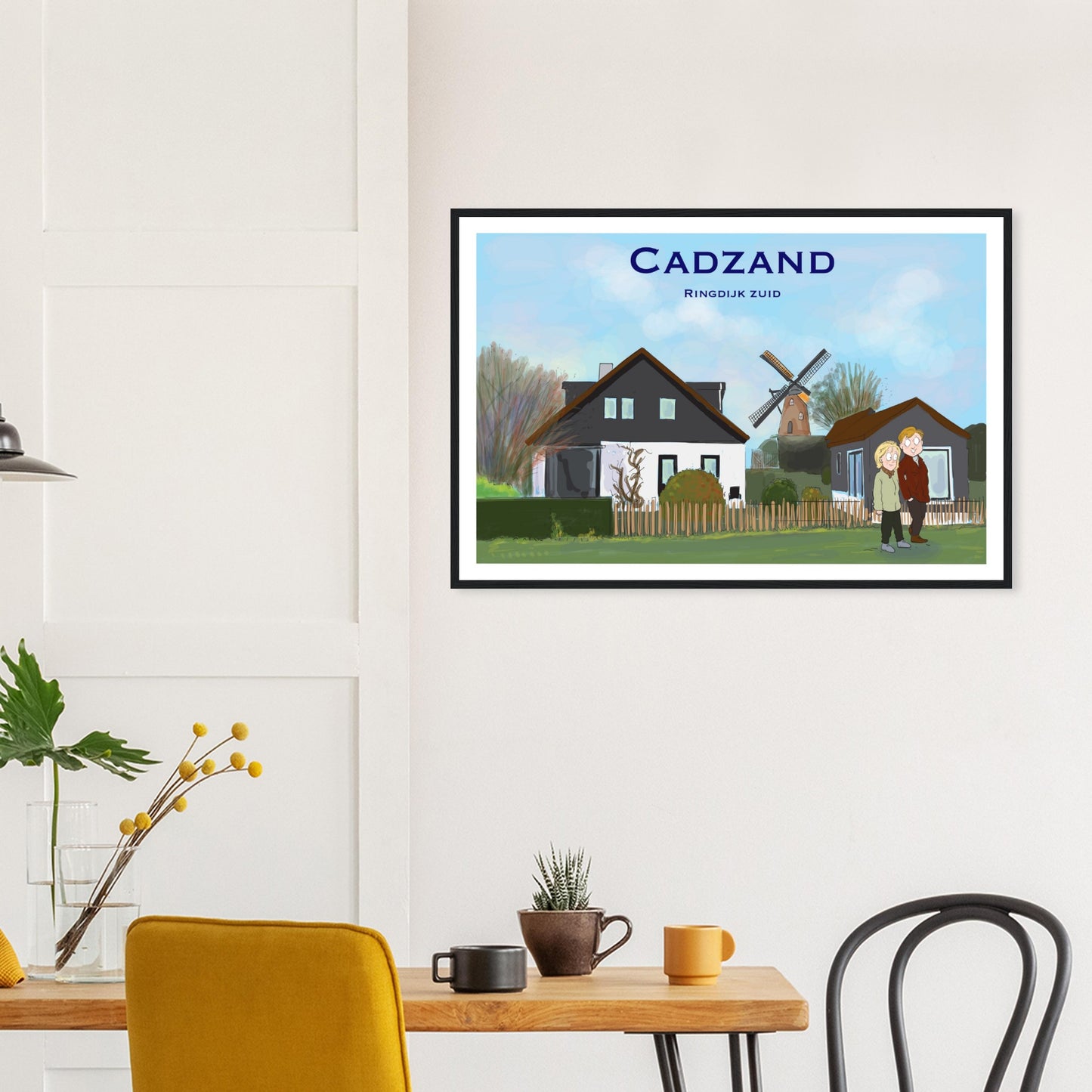 Cadzand Customized Poster ( Framed)