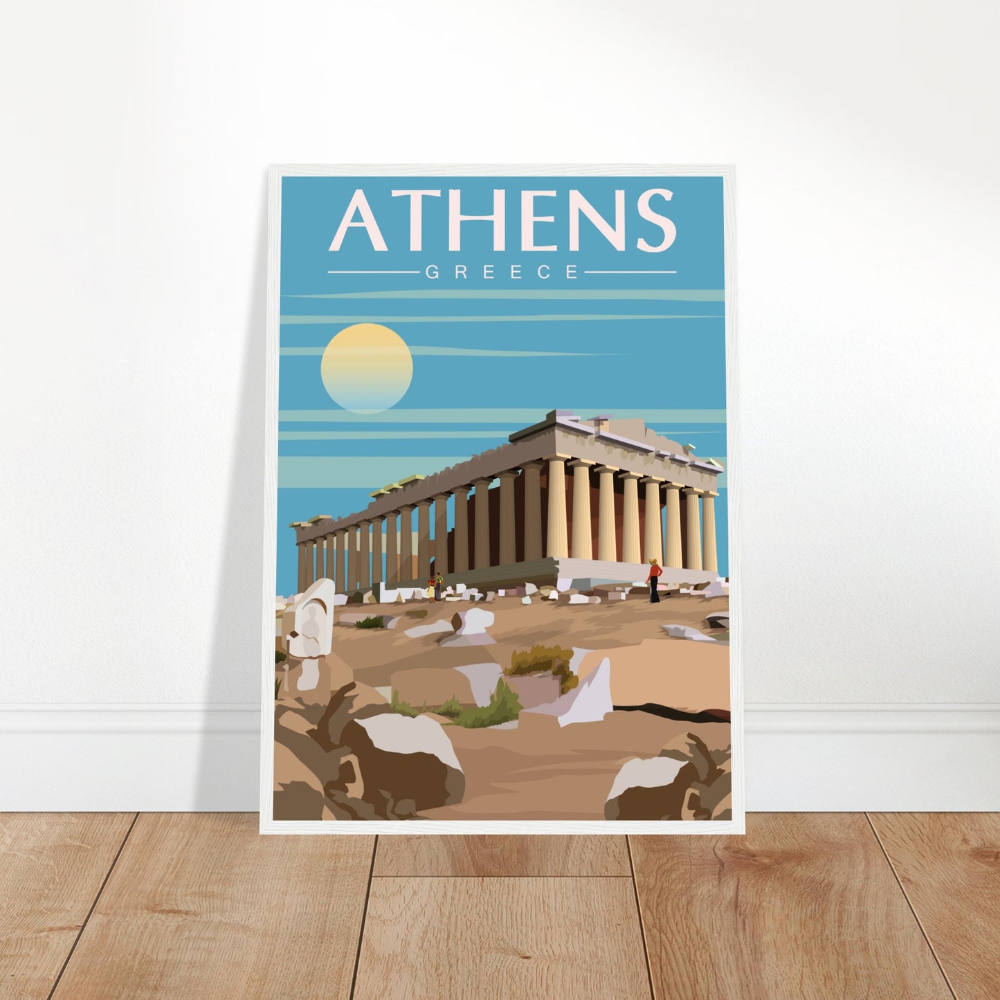 Athens, Greece - Parthenon City Poster