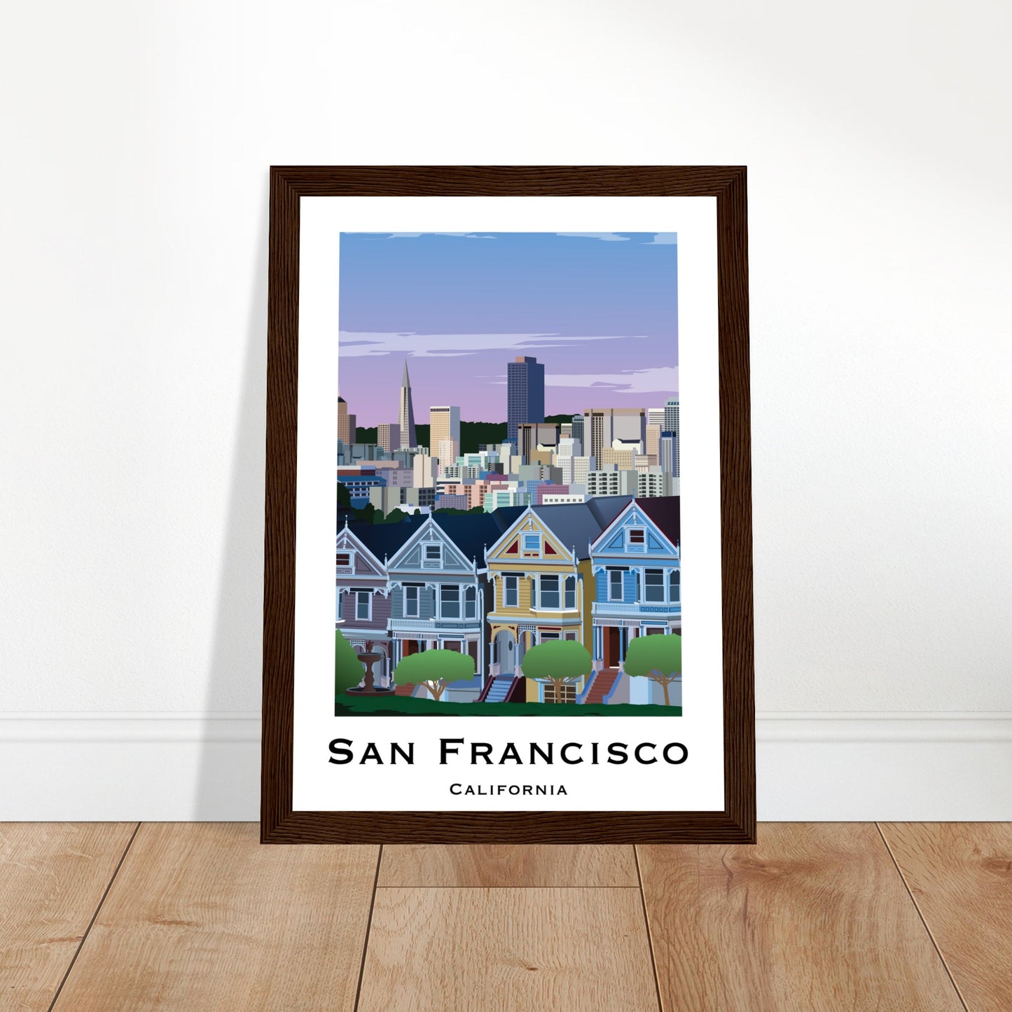 San Francisco, United States - Skyline City Poster