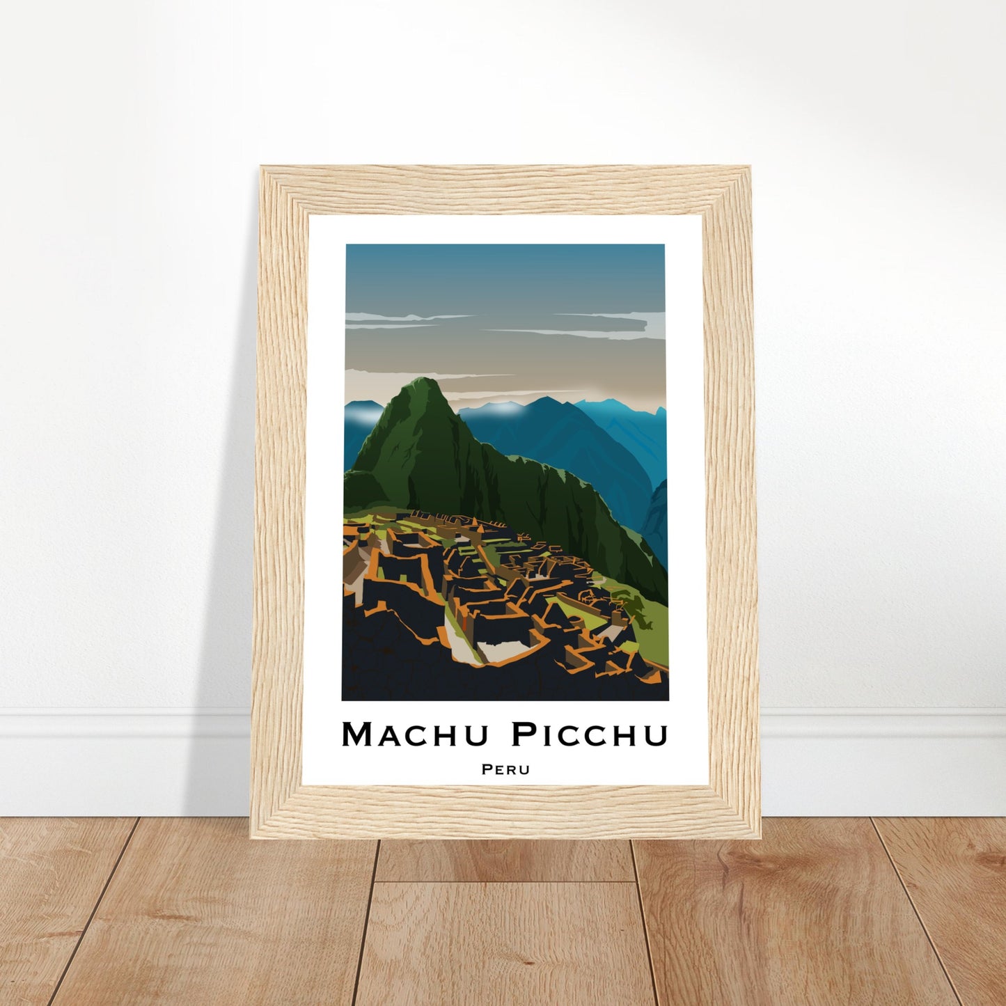 Machu Pichu, Peru - Machu Pichu City Poster