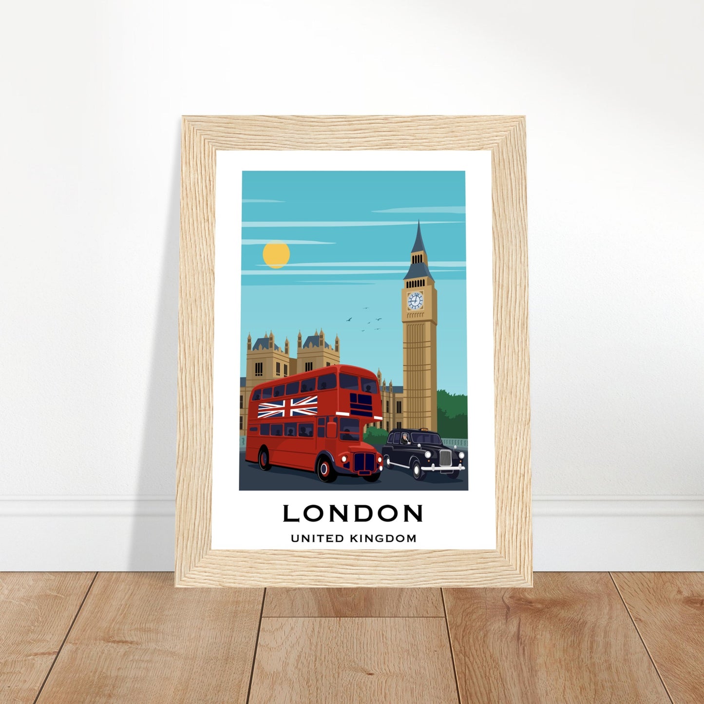 London, United Kingdom - Big Ben City Poster