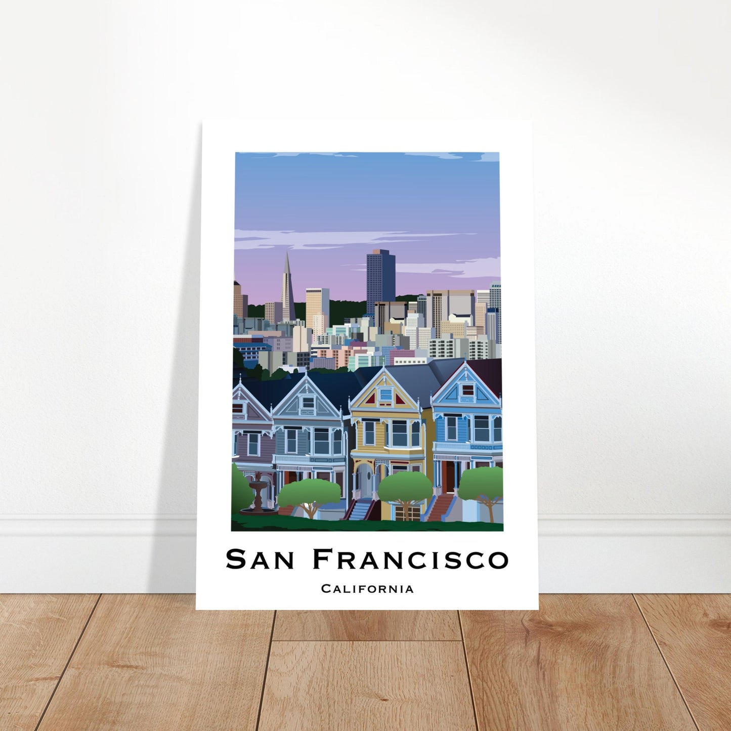 San Francisco, United States - Skyline City Poster