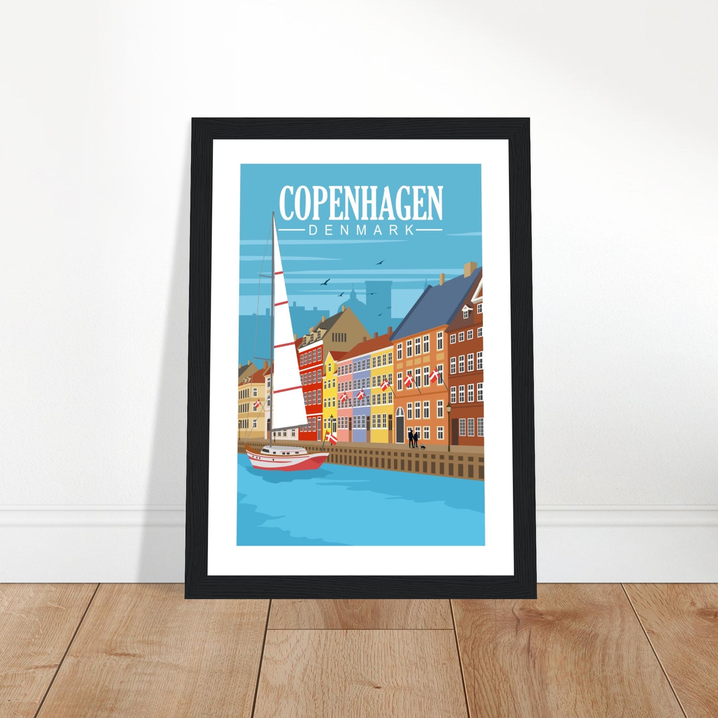 Copenhagen, Denmark - Nyhavn Poster