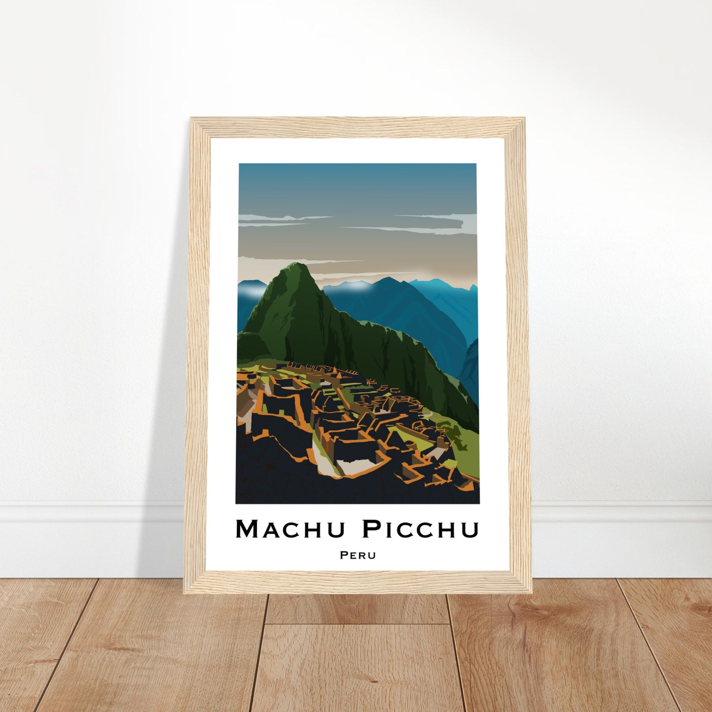 Machu Pichu, Peru - Machu Pichu City Poster