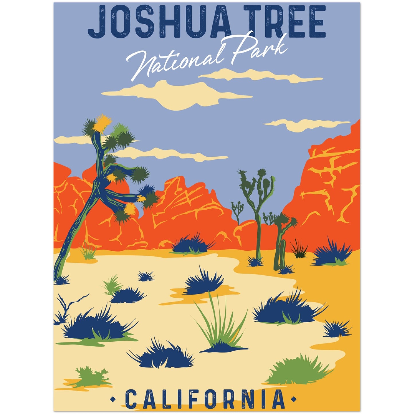 USA - Joshua Tree National Park Poster