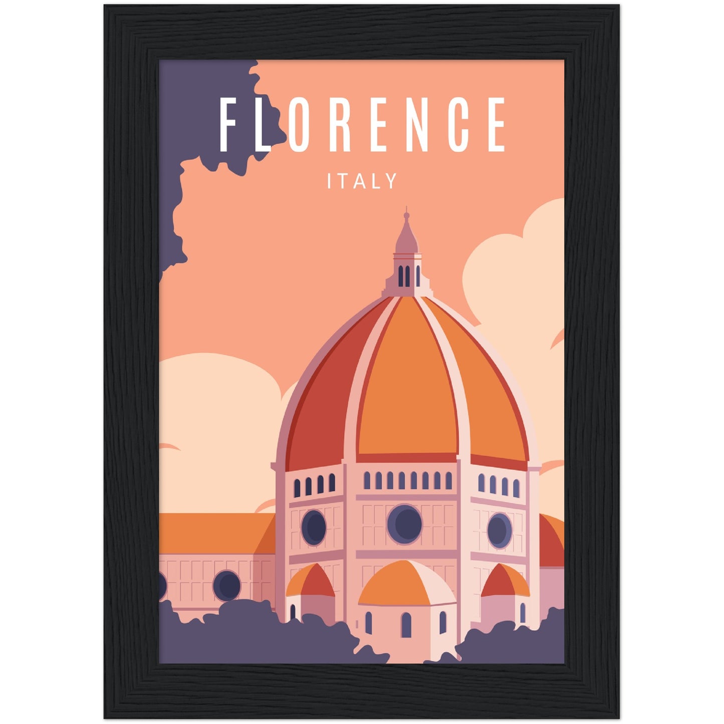 Florence - Duomo Framed Poster