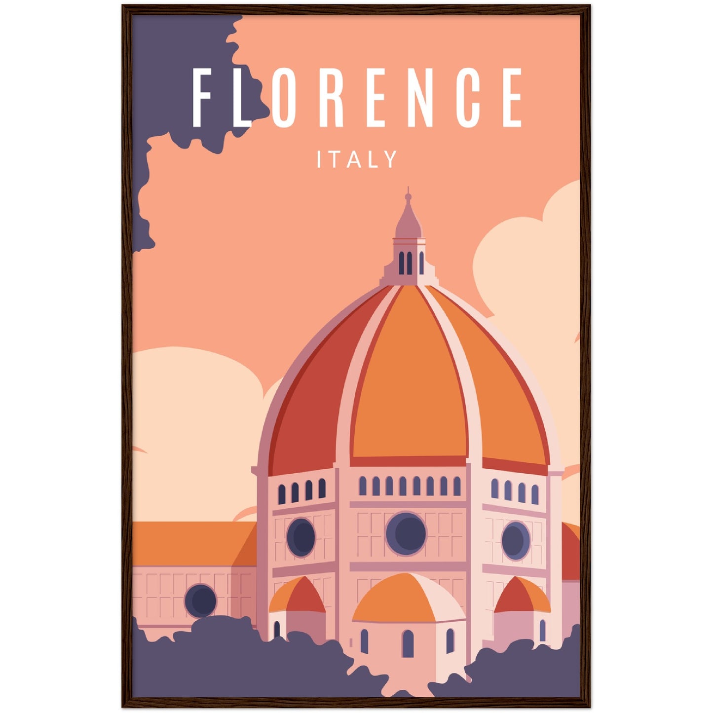 Florence - Duomo Framed Poster