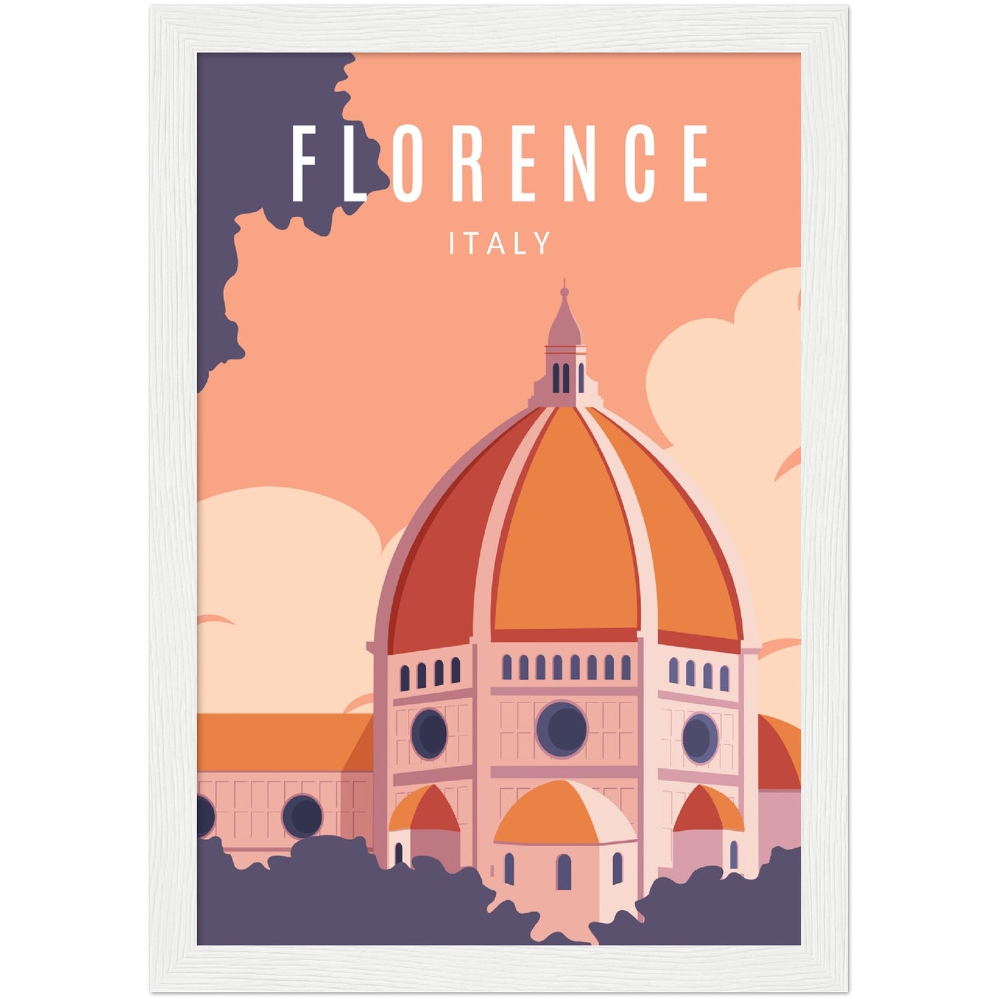 Florence - Duomo Framed Poster