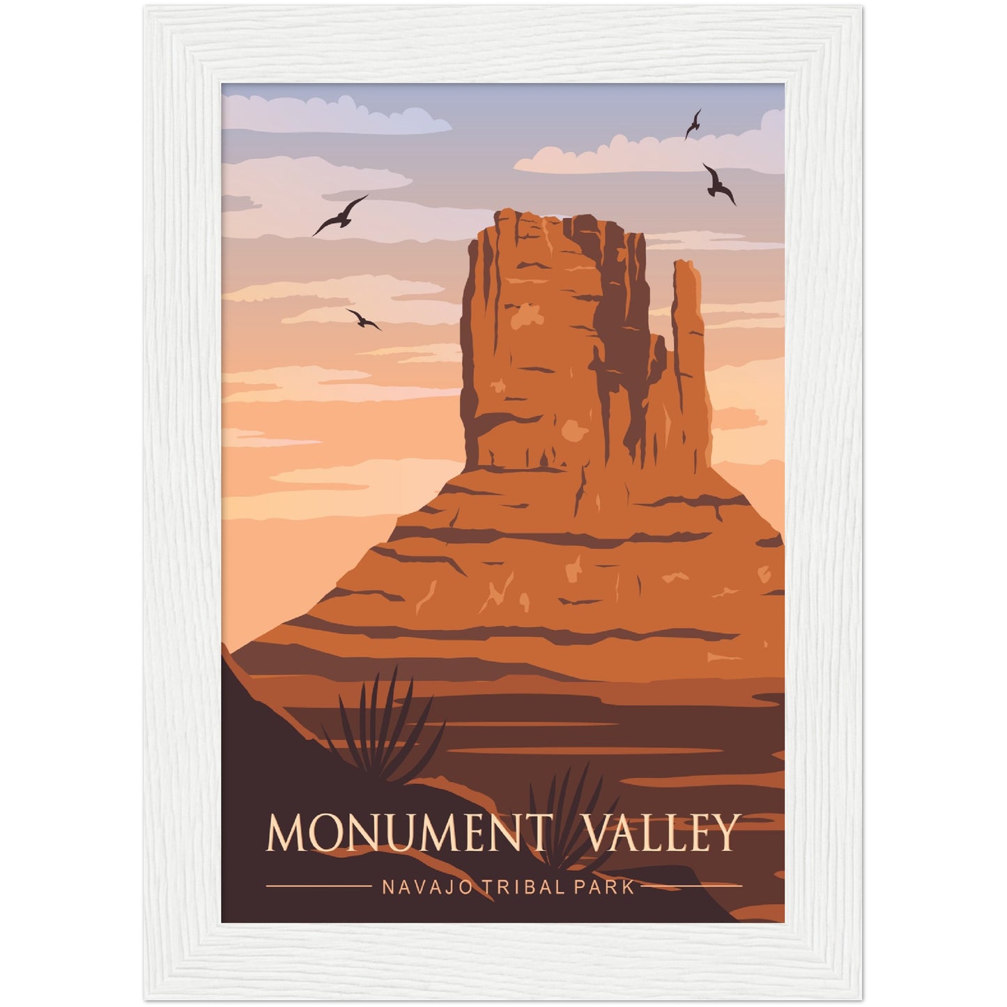 USA - Monument Valley Framed Poster