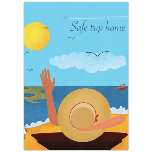 Safe Trip Home  Customized Poster ( No Frame )