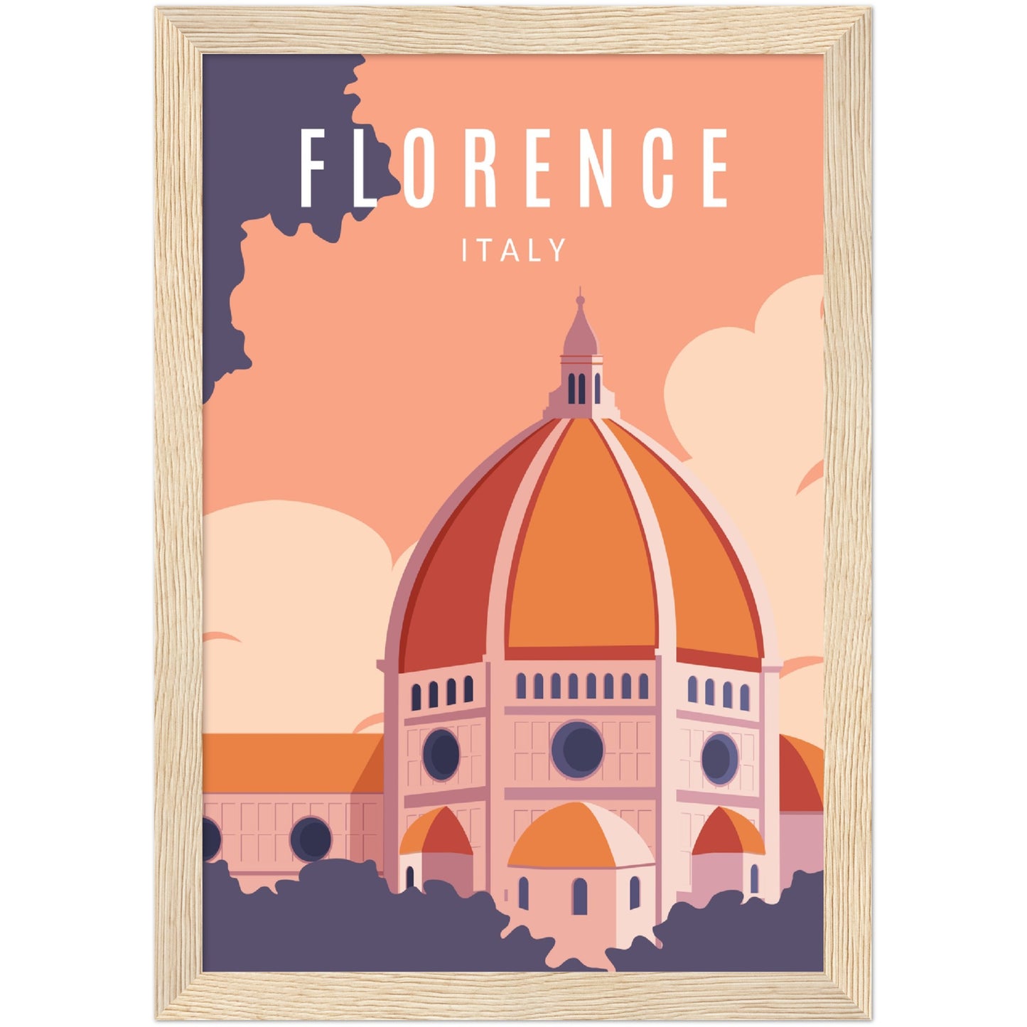 Florence - Duomo Framed Poster