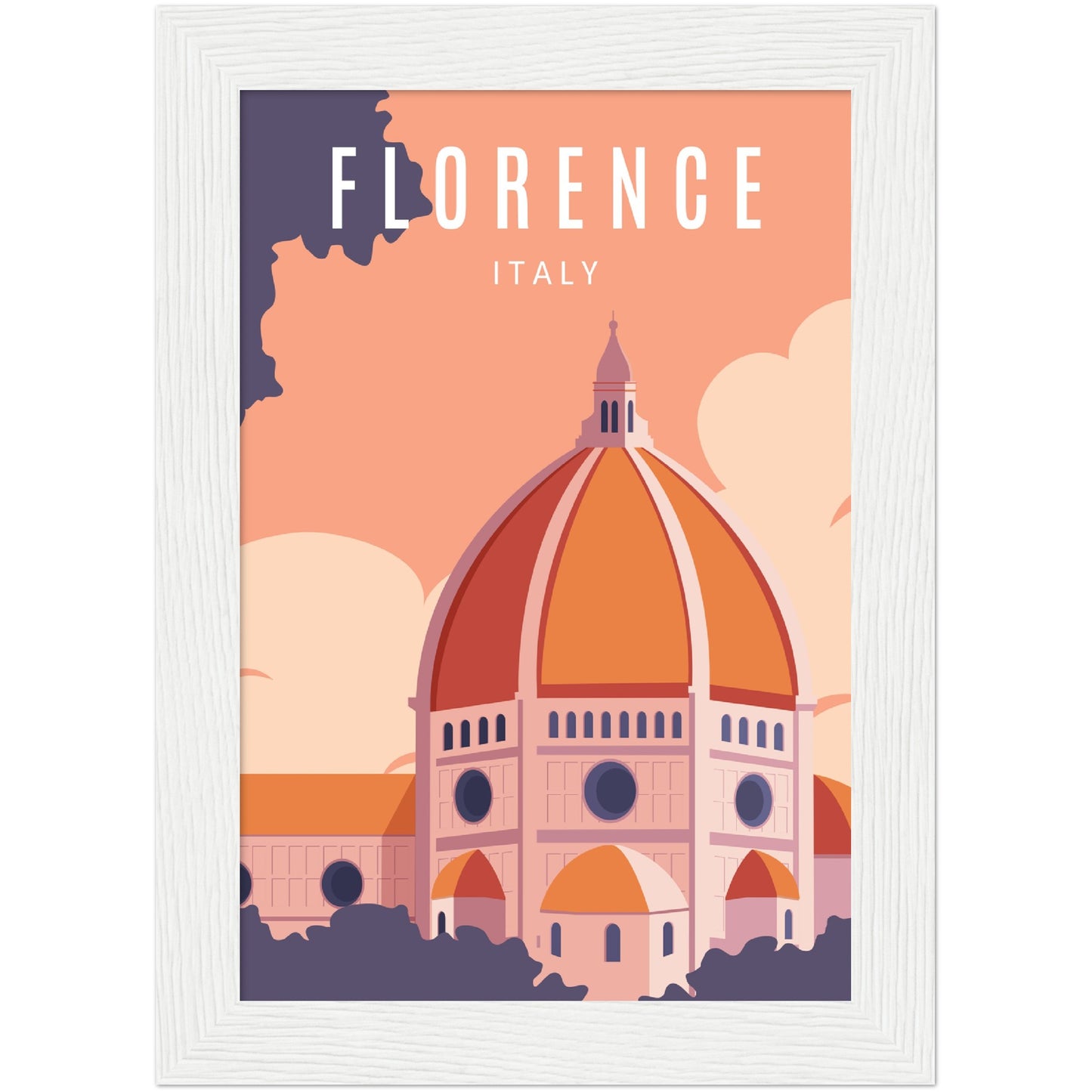 Florence - Duomo Framed Poster