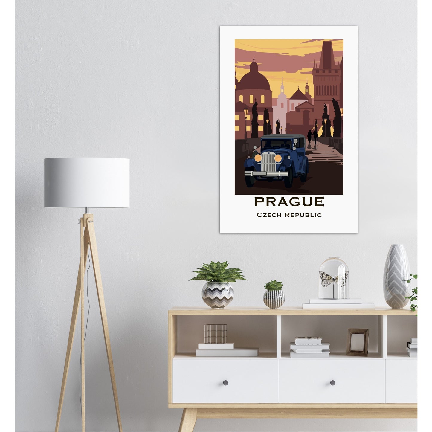 Prague - Charles Bridge Poster