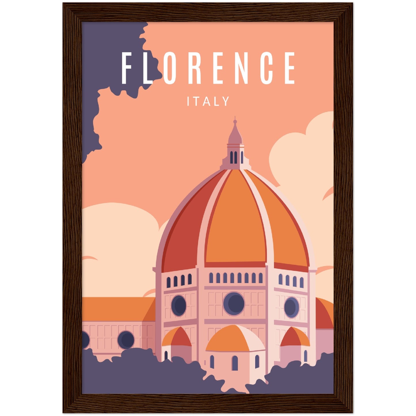 Florence - Duomo Framed Poster