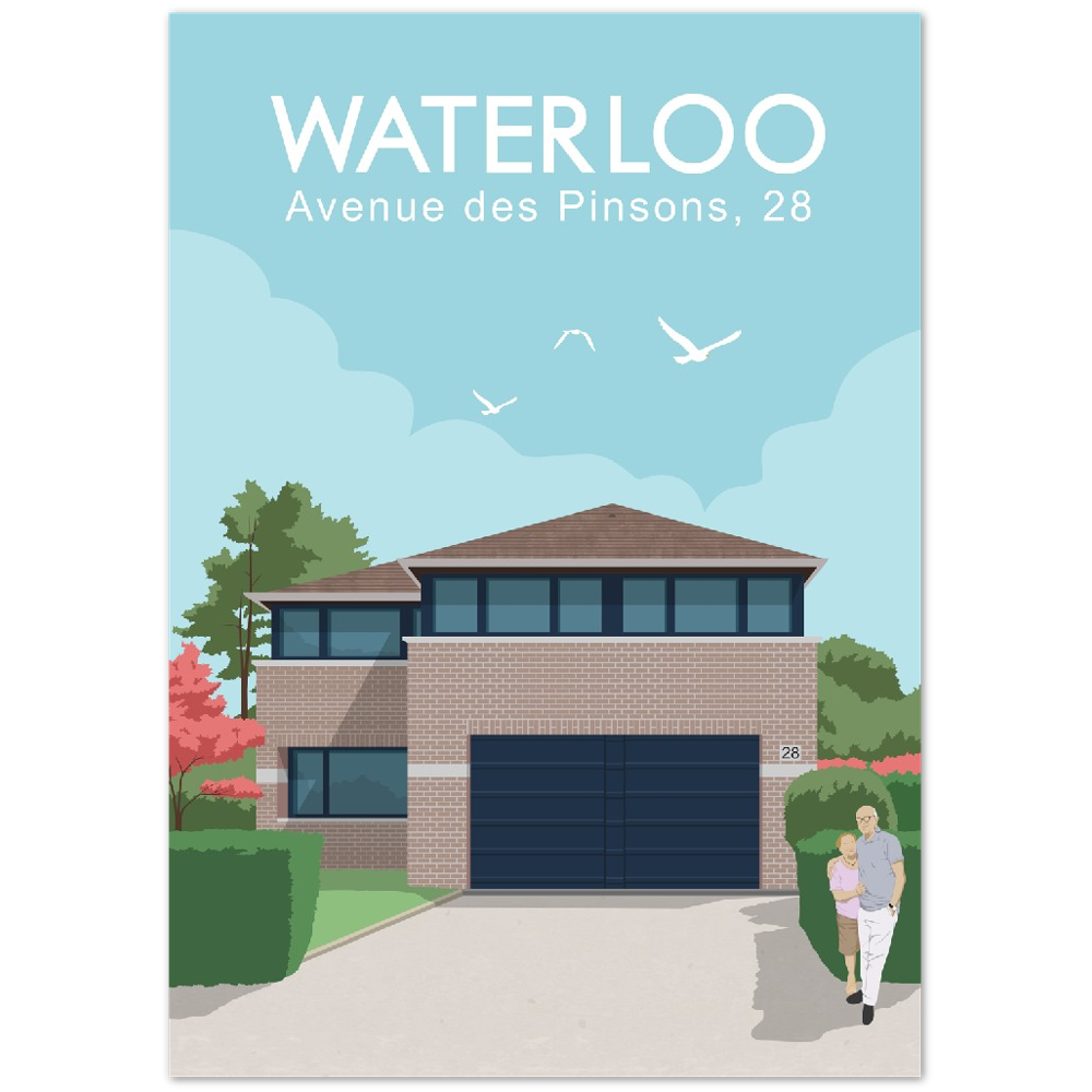 Waterloo  Pinsons residence- Customized Poster (No Frame)