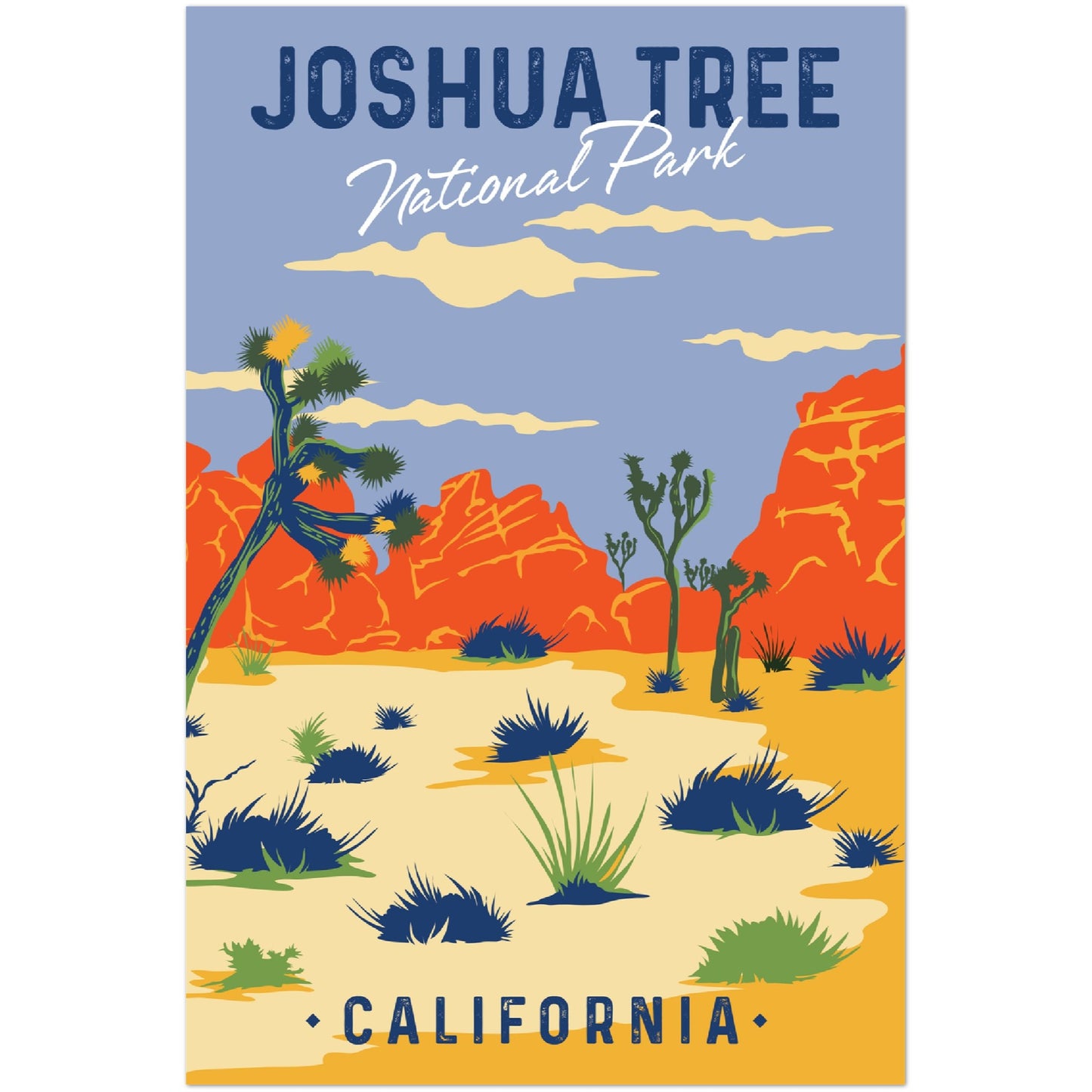 USA - Joshua Tree National Park Poster