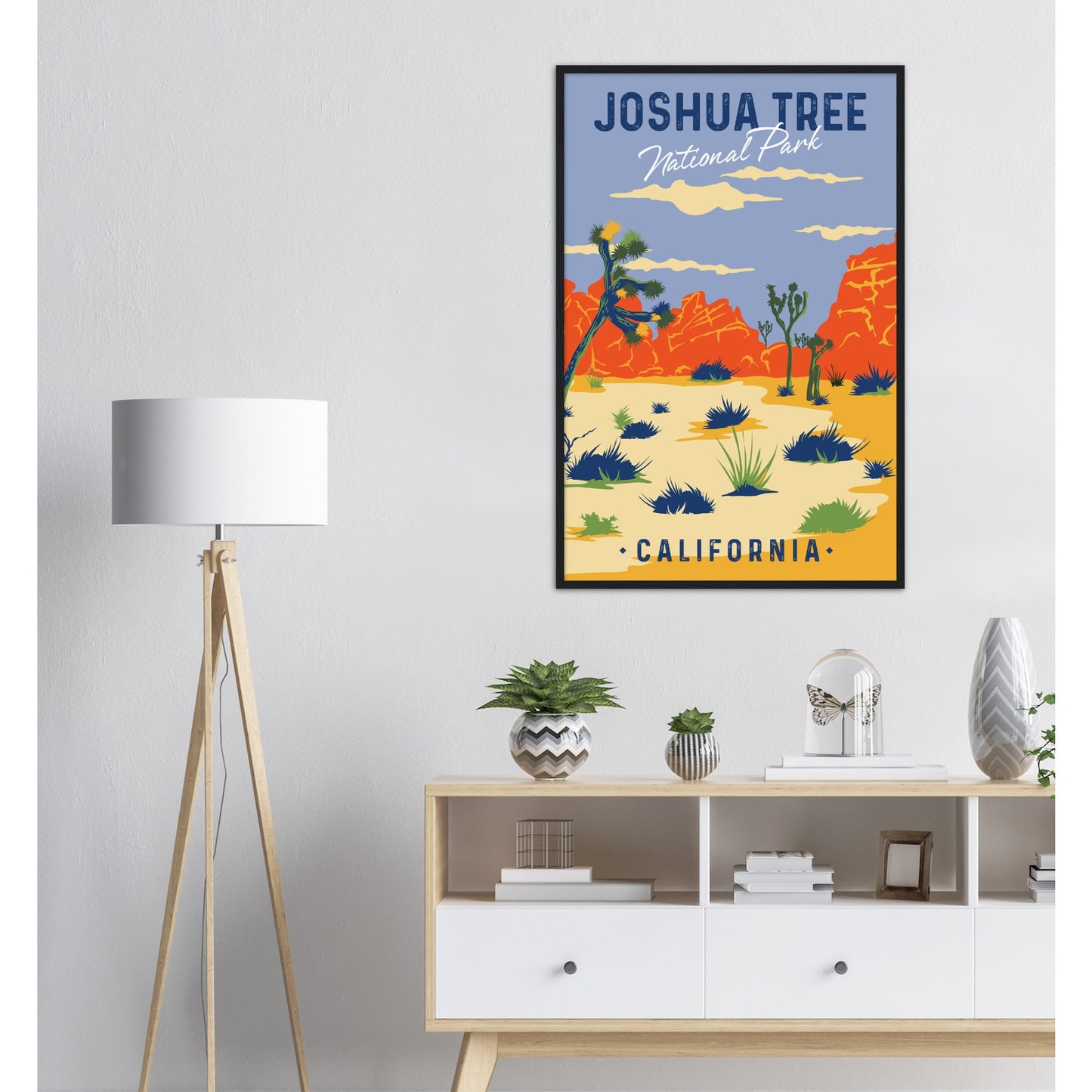 USA - Joshua Tree National Park Framed Poster