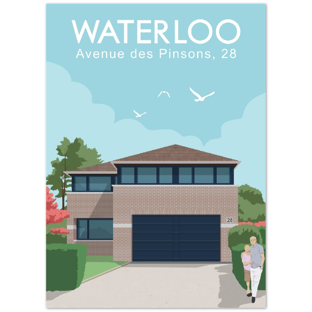 Waterloo  Pinsons residence- Customized Poster (No Frame)