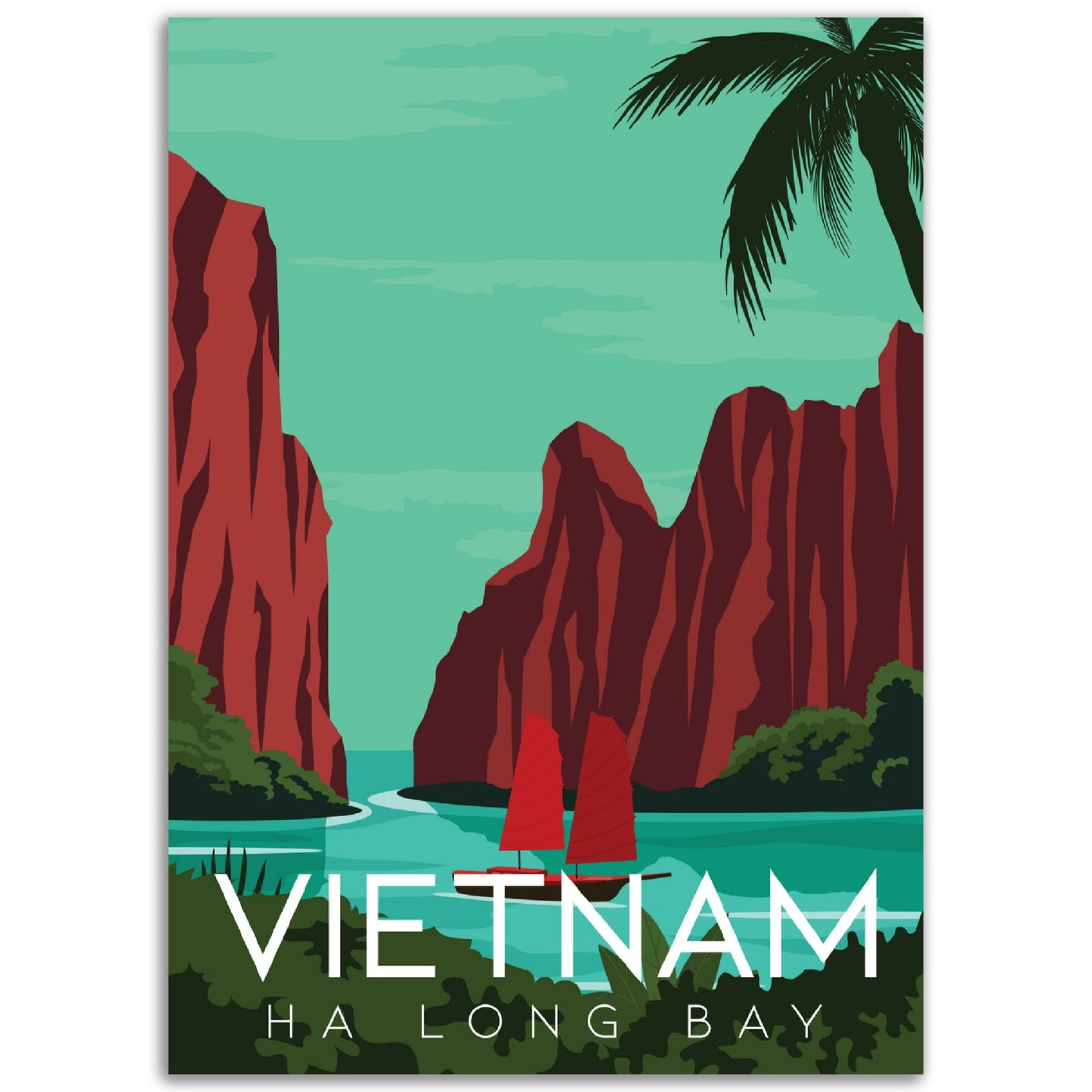 Vietnam - Ha Long Bay Poster